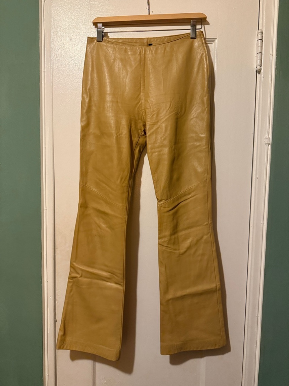 Vintage Danier Low Rise Leather Pants